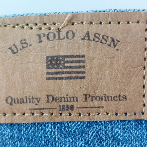 US Polo Assn Jeans Womens Size 15/16 (34x33) Blue Stretch Denim 2144256K NWT $38 - Picture 11 of 11